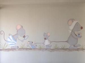 Mice Nurcery Mural 